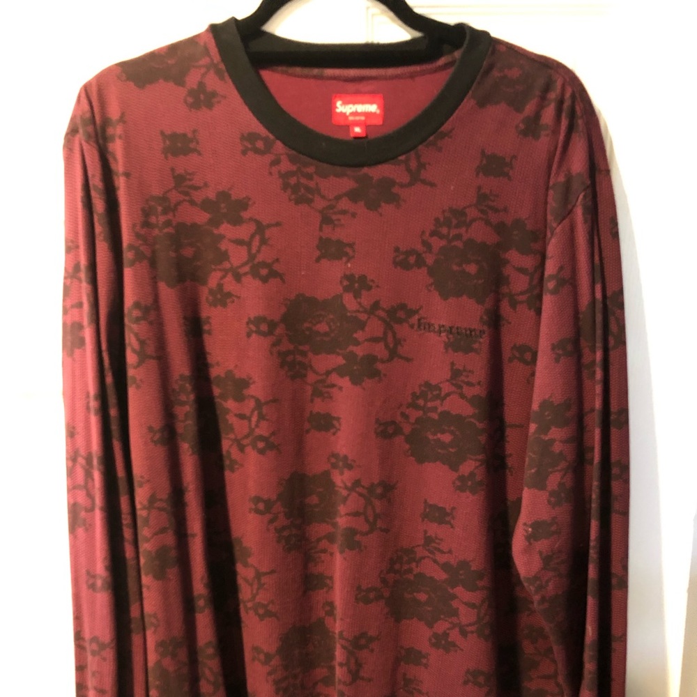 Supreme long sleeve shirt